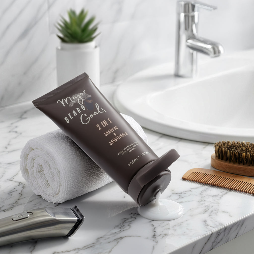 Major Beard Goals 2-in-1 Beard Shampoo & Conditioner